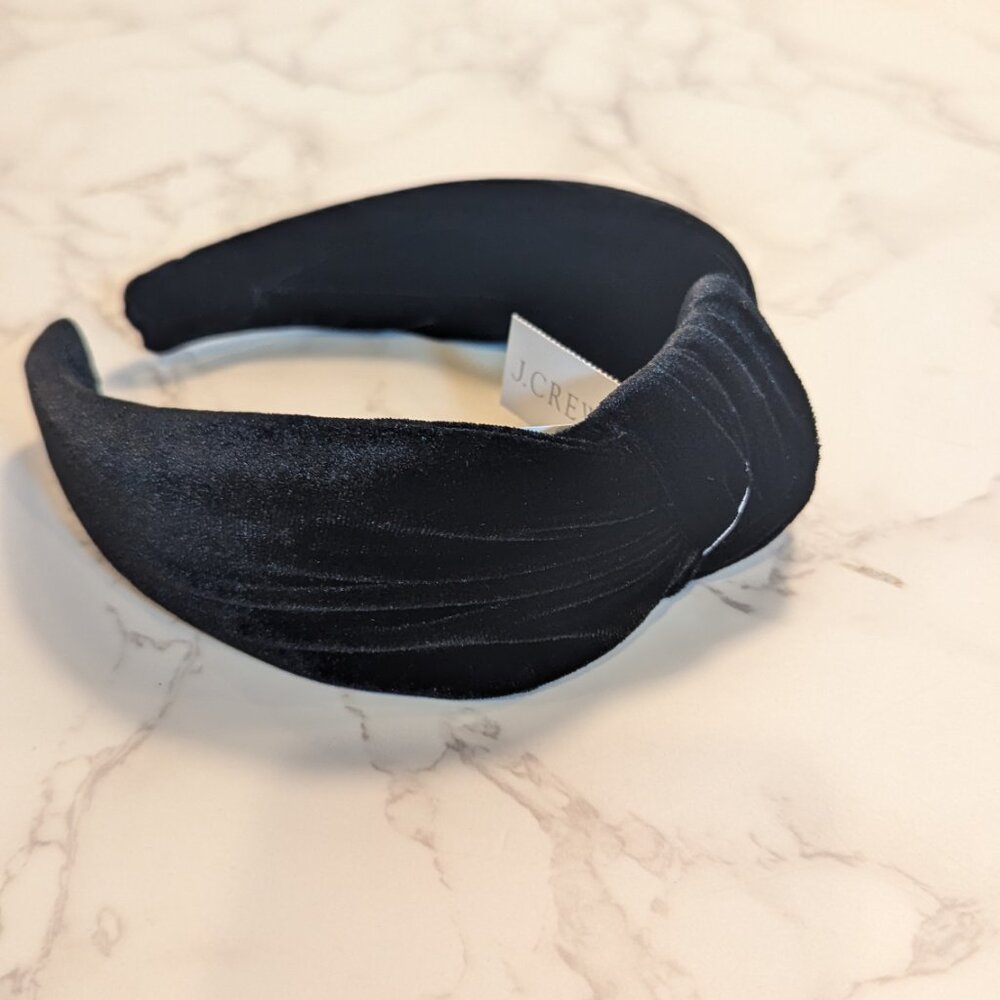 J.Crew Velvet Knot Headband - Picture 4 of 7